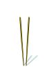 Chopsticks Set 2 Pcs Oro
