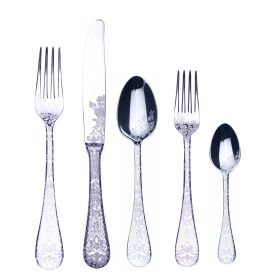 Set 20 Piece Set Casablanca Flatware Set