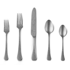 Cutlery Set 20 Piece Moretto Pewter
