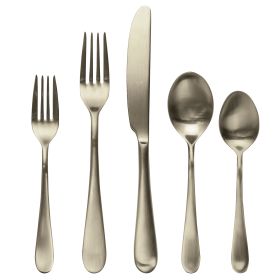 Cutlery Set 20 Piece Natura Ice Champagne