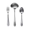 3 Pcs Serving Set (Fork Spoon And Ladle) Natura Ice