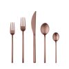 Cutlery Set 5 Piece Due Ice Bronze Flatware Set