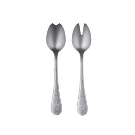 Salad Servers (Fork And Spoon) Epoque Pewter