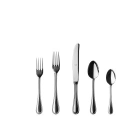 5 Piece Place Setting Perla Flatware Set