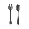 Salad Servers (Fork And Spoon) Vintage Oro Nero