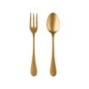 Serving Set (Fork And Spoon) Vintage Oro