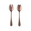 Salad Servers (Fork And Spoon) Vintage Bronzo