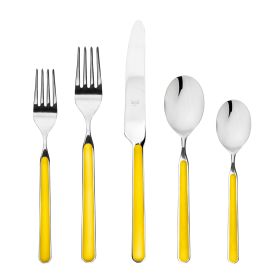 Place Set 5 Piece Fantasia Sunflower Flatware Set