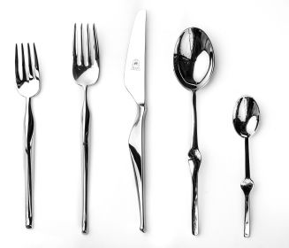 Cutlery Set 5 Piece Ergonomica Flatware Set