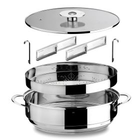 Oval Deep Casserole W/Lid And Grill