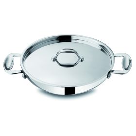 Non Stick Saute Pan 2 Handles Glamour Stone Cm 32