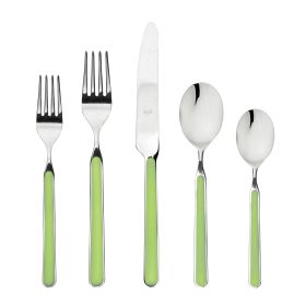 4 Piece Espresso Spoons Fantasia Acid Green