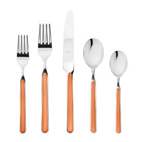 4 Piece Espresso Spoons Fantasia Orange