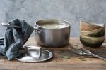 Frying Pan With Lid Cm.26 Attiva Pewter
