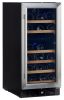 32 Bottle Dual Zone Under Counter Wine Cooler