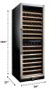 166 Bottle Dual Zone Stainless Steel Wine Refrigerator