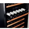 166 Bottle Dual Zone Stainless Steel Wine Refrigerator