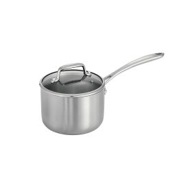 Tri-Ply Clad 2 Qt Covered Stainless Steel Sauce Pan - Tramontina