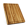 Teak Cutting Board Reversible Chopping Serving Board Multipurpose Food Safe Thick Board, Extra Large Size 24x18x1.5 inches PACK OF 1 PIECES