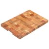 Chopping Board 19.7"x13.4"x1.5" Solid Acacia Wood - Brown