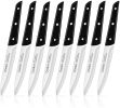 Steak Knife, Cookit 8Pcs Steak Knife Set Stainless Steel Serrated Steak Knife Dinner Knife for Home