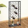 Wine Rack for 28 Bottles Metal