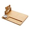 Kitchen Bamboo Cheese Board Set Natural Bamboo Cutting Board