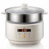 Bear Multi-function Electric Steam Cooker, Yunnan Steam Chicken Soup Steamer Ceramics, DQG-A30C1 New Natural Ceramics Cooking Method, 3L