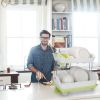 2-Tier Dish Drying Rack Cutlery Drainer Holder Kitchen Organizer Storage Shelf