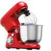 Stand Kitchen Food Mixer 5.3 Qt 6 Speed With Dough Hook Beater - Red - Stand Mixer