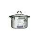 Tramontina Lock-N-Drain Stainless Steel 6 Quart Covered Stock Pot, 3 Count - Tramontina