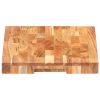 Chopping Board 15.7"x11.8"x1.6" Solid Acacia Wood