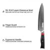 Qulajoy VG10 Chef Knife, 67-Layers Japanese Damascus Knife, 8 Inch Kitchen Knife With Ergonomic Handle, Razor Slicing Knife For Meat, Vegetable