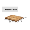 Real Teak Cutting Board BF02002_M 20 INCH, Pack of 5 Pieces