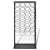 Wine Rack for 28 Bottles Metal