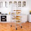 Desserts Make Cake Pans 20 Sheet Aluminum Pan Rolling Bakery Rack