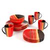 Brown Bazaar Dinnerware Set - Enhance Your Dining Experience with Style and Elegance!