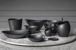 Marte Center Piece Diam 11.5" Vulcan Grey