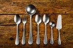 Serving Set (Fork And Spoon) Epoque Pewter