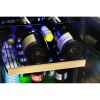 Black Glass Wine and Beverage Cooler